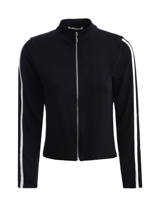 Jaqueta Autentique Feminina PRETO/PRETO/BRANCO