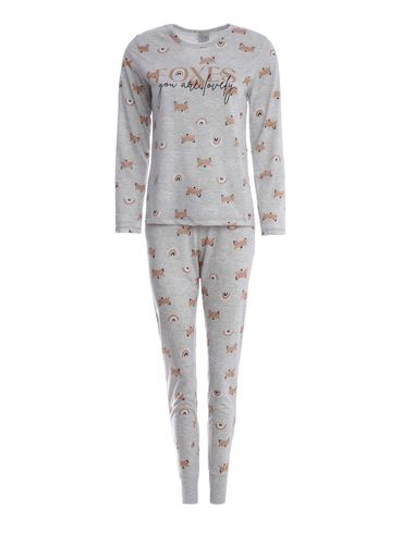 Pijama Longo Feminino MESCLA