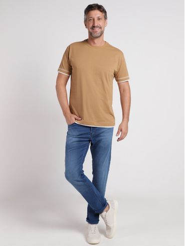 Calça Jeans Slim Masculina AZUL