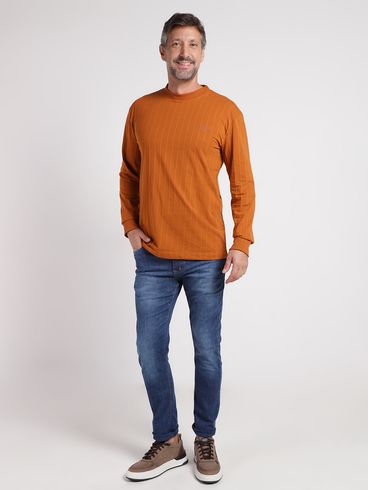 Calça Jeans Slim Masculina AZUL