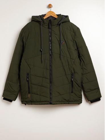Jaqueta Gangster Plus Size Masculina VERDE