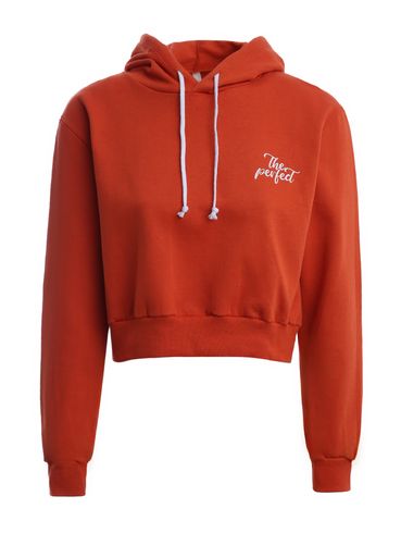 Moletom Cropped Com Capuz Feminino OCRE