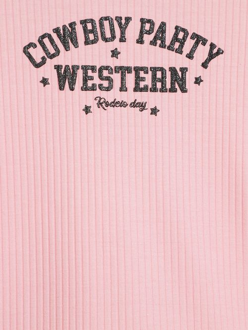 Blusa Manga Longa Vels Juvenil Para Menina - ROSA