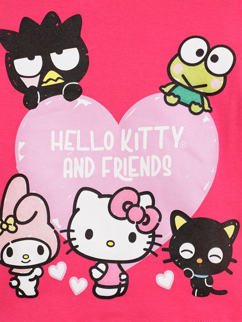 Blusa Hello Kitty Infantil Para Menina - ROSA