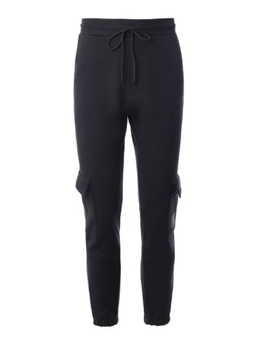 Calça  Moletom Cargo Masculina PRETO