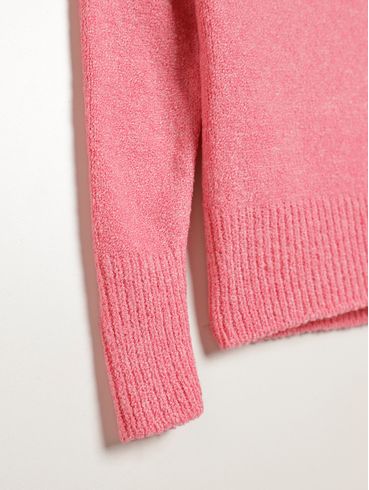 Blusão Tricot Infantil Para Menina - ROSA