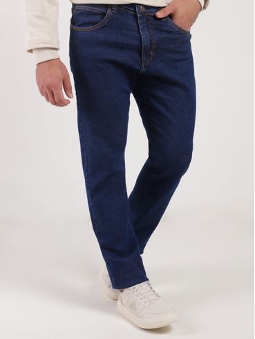 Calça Jeans Reta Masculina AZUL