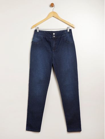 Calça Jeans Plus Size Feminina AZUL