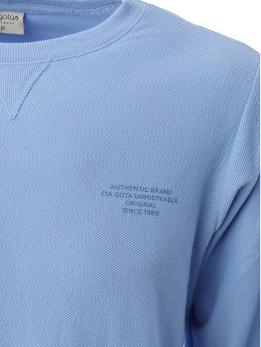 Camiseta Malha Texturizada Masculina AZUL