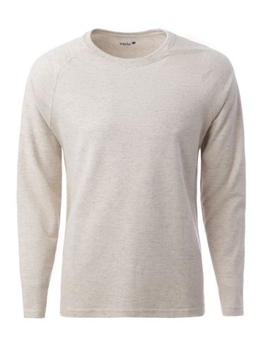 Camiseta Manga Longa Vels Masculina NATURAL