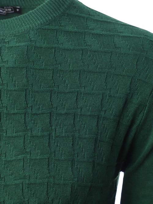 Blusão Tricot Manga Longa Masculino VERDE