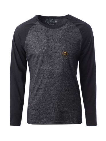 Camiseta Manga Longa Masculina PRETO/PRETO