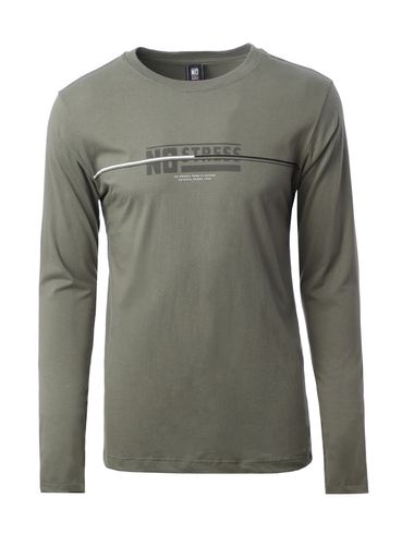 Camiseta Manga Longa No Stress Masculina VERDE