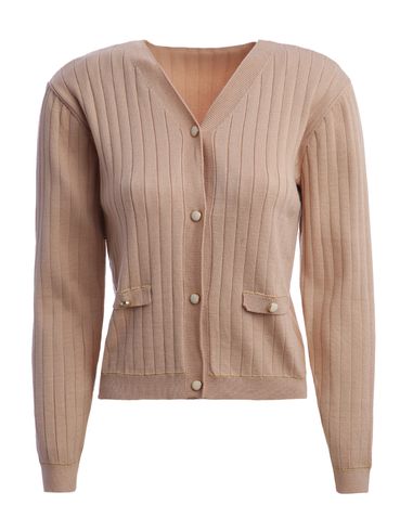 Cardigan Tricot Feminino BEGE