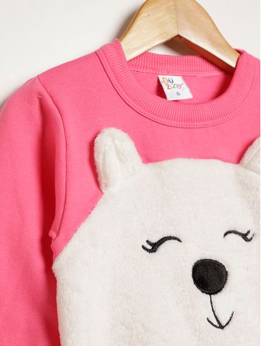 Conjunto Longo Infantil Para Bebê - PINK