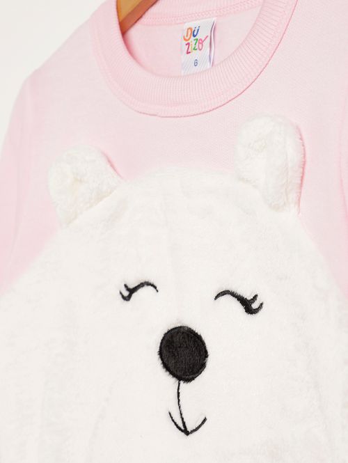 Conjunto Longo Infantil Para Bebê - ROSA