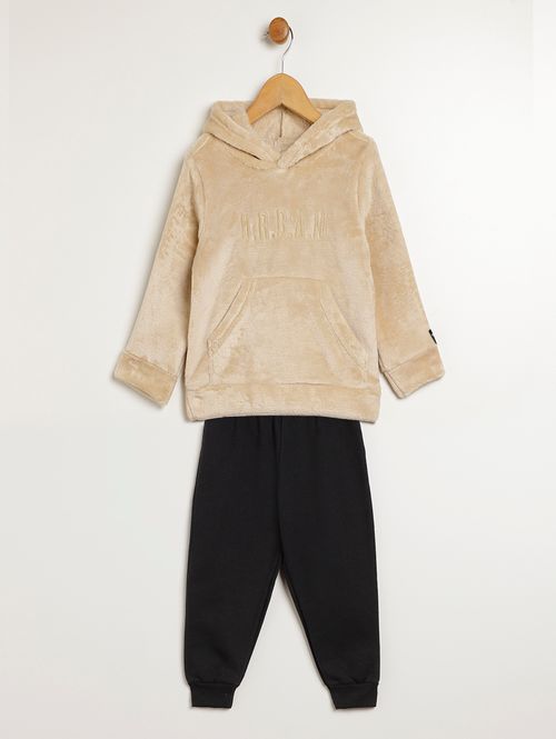 Conjunto Longo Infantil Para Menino - BEGE