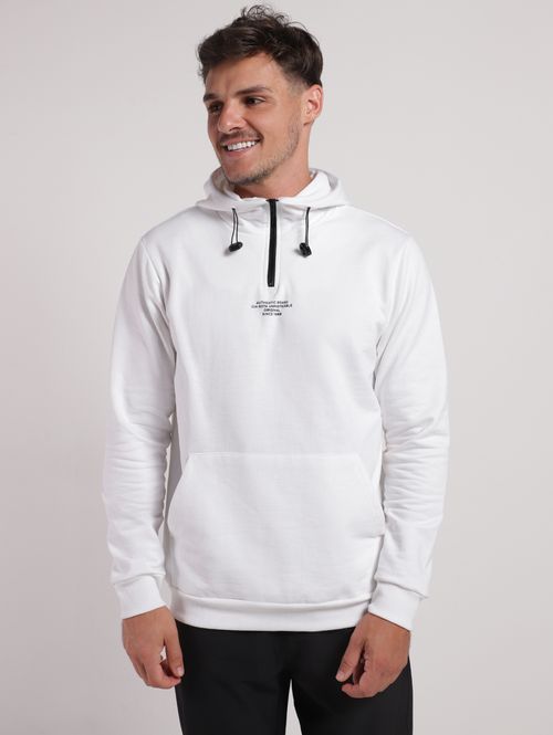 Moletom com Capuz Masculino BRANCO