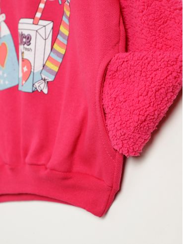 Moletom Infantil Para Menina - PINK
