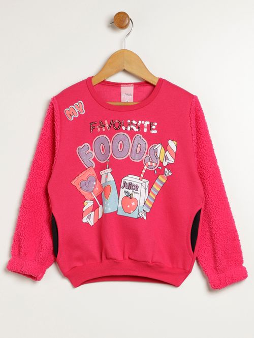 Moletom Infantil Para Menina - PINK