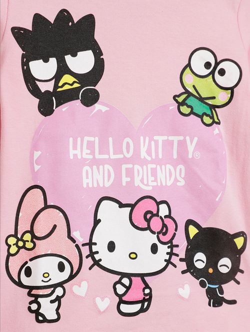Blusa Hello Kitty Infantil Para Menina - ROSA CLARO