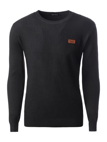 Blusão Tricot Manga Longa Masculino PRETO