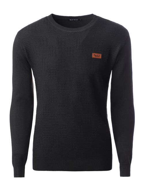 Blusão Tricot Manga Longa Masculino PRETO