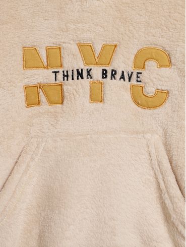 Conjunto Longo Infantil Para Menino - OFF WHITE