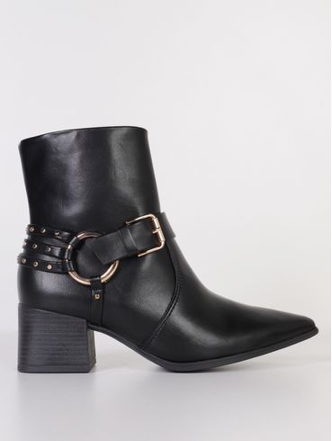 Bota Cano Curto Ramarim Feminina PRETO
