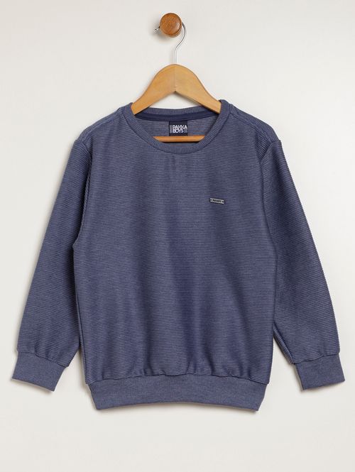 Moletom Infantil Para Menino - AZUL