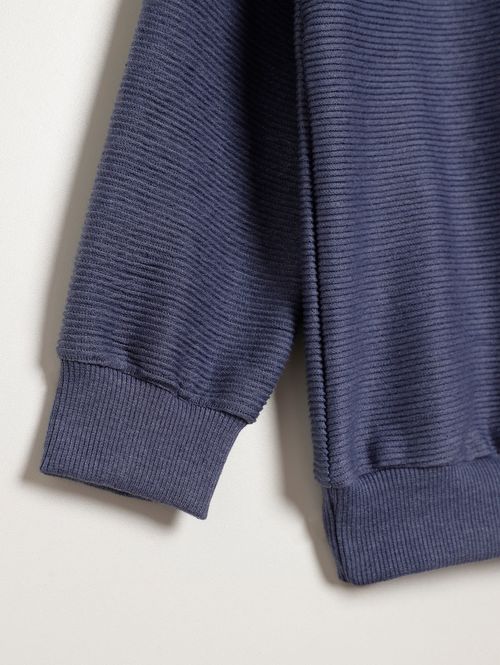 Moletom Infantil Para Menino - AZUL