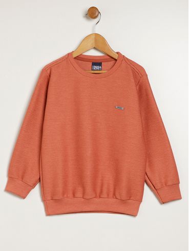 Moletom Infantil Para Menino - TELHA
