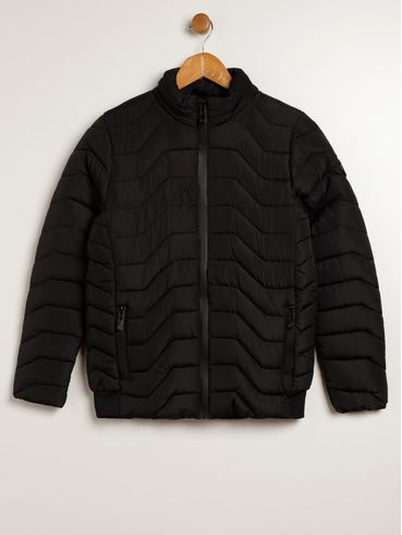 Jaqueta Juvenil Para Menino  - PRETO