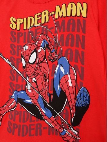 Camiseta Homem Aranha Infantil Para Menino - VERMELHO