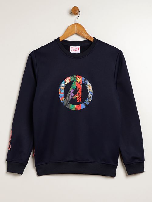 Moletom Avengers Juvenil Para Menino - MARINHO