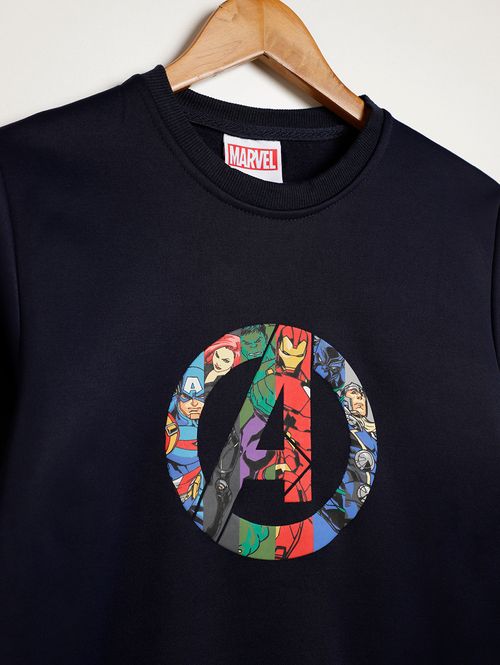 Moletom Avengers Juvenil Para Menino - MARINHO