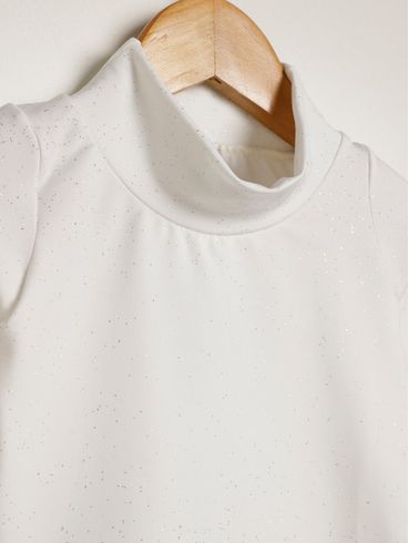 Body Infantil Para Menina - BRANCO
