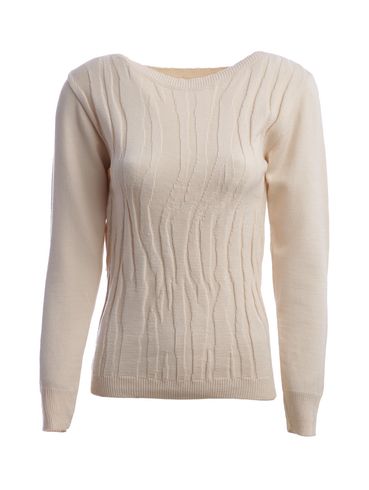 Blusa Tricot Manga Longa Feminina AREIA