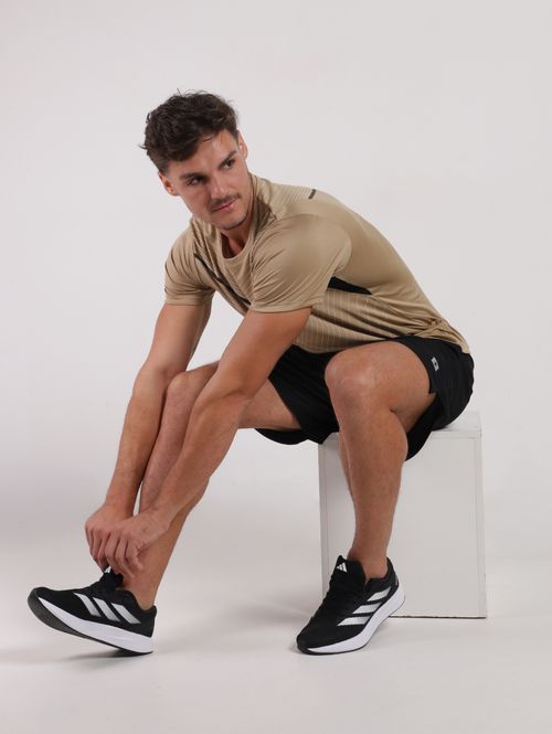 Bermuda Running Forro Esportiva Masculina PRETO