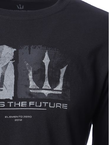 Camiseta Manga Longa Masculina PRETO