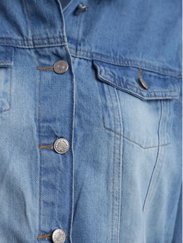 Jaqueta Jeans Feminina AZUL