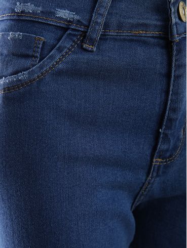 Calça Jeans Cigarrete Feminina AZUL