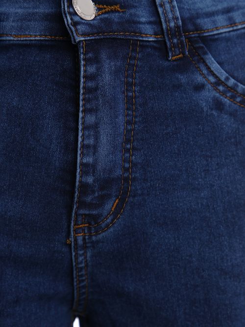 Calça Jeans Cigarrete Feminina AZUL