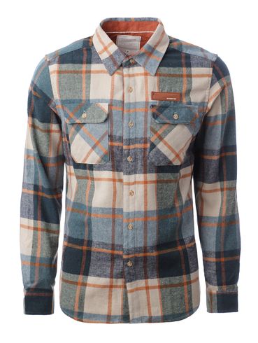 Camisa Manga Longa Xadrez Masculina MARINHO