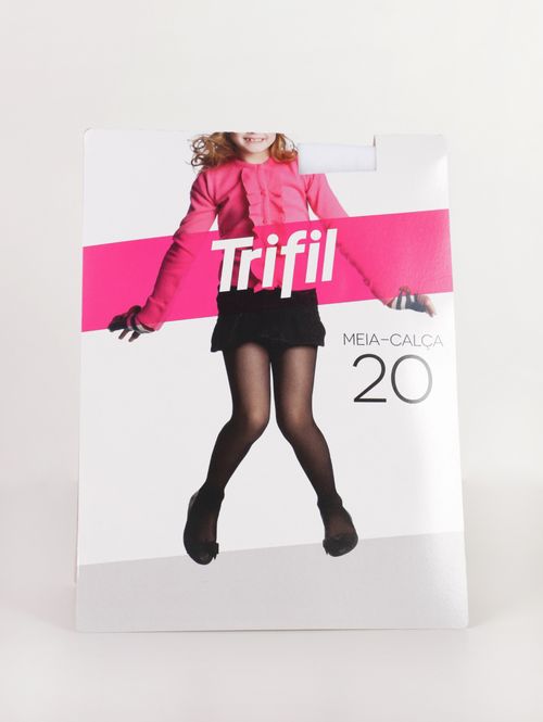 Meia Calça Fio 20 Trifil Infantil Para Menina - BRANCO