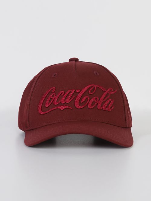 Boné Americana Coca Cola BORDO