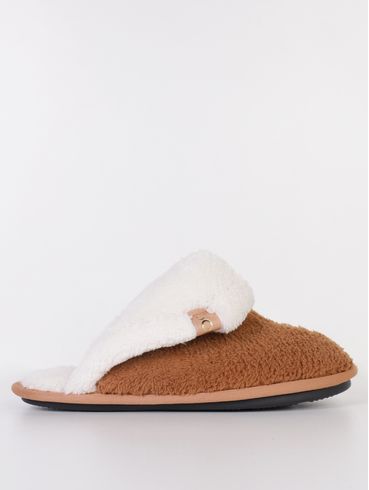 Pantufa Plush Feminina CARAMELO