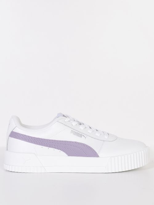 Tênis Casual Carina Puma Feminino BRANCO/LILAS