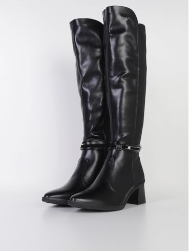 Bota Cano Alto Mississipi Feminina PRETO