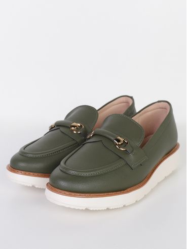 Mocassim Flatform Modare Feminino VERDE
